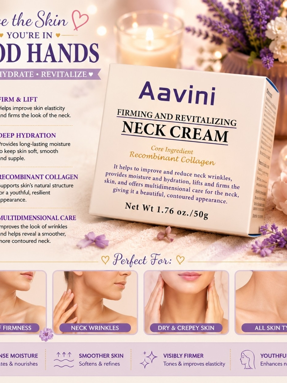 Firming and Revitalizing Neck Cream - Cream